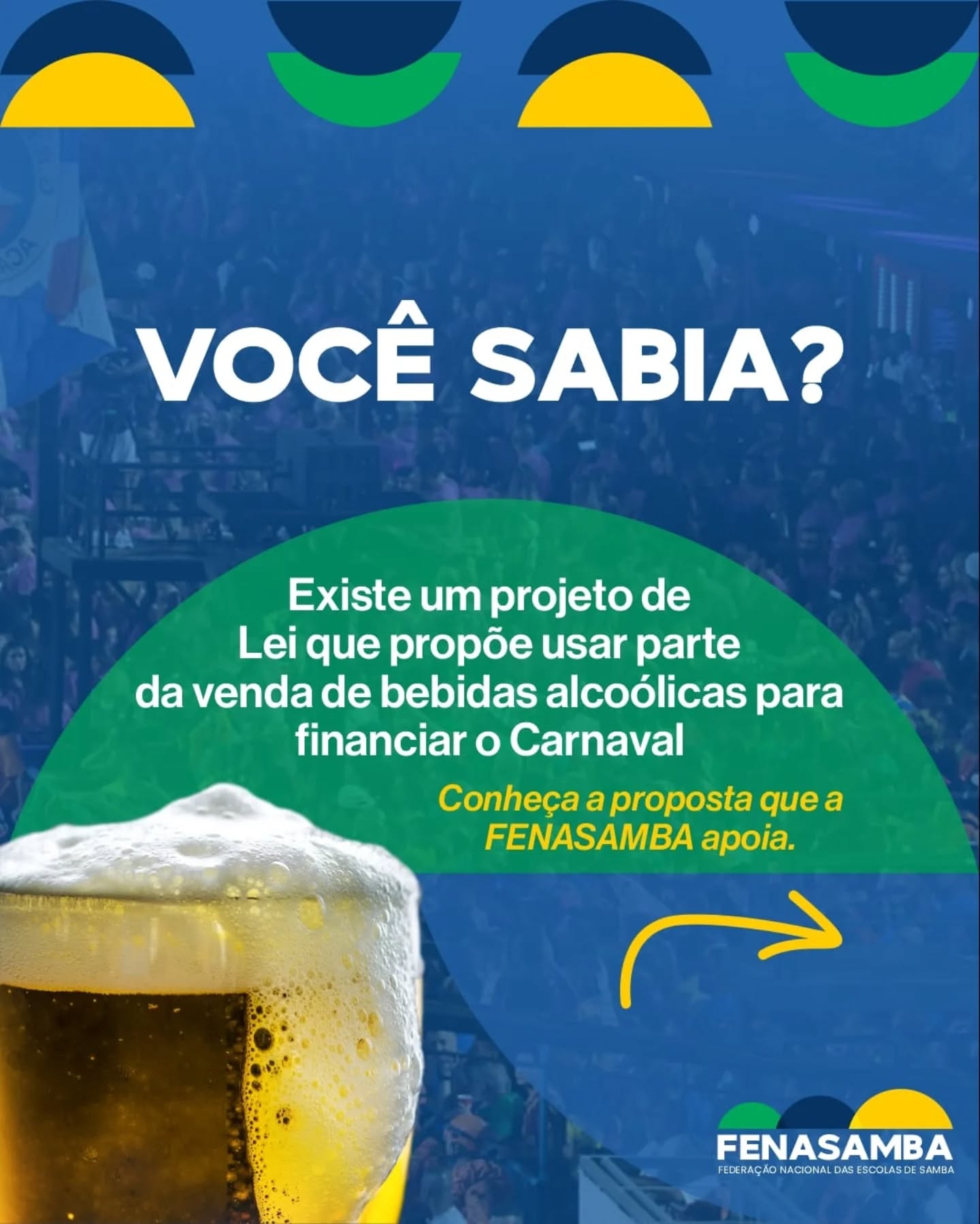 FENASAMBA apoia PL que cria “Fundo permanente para o Carnaval”