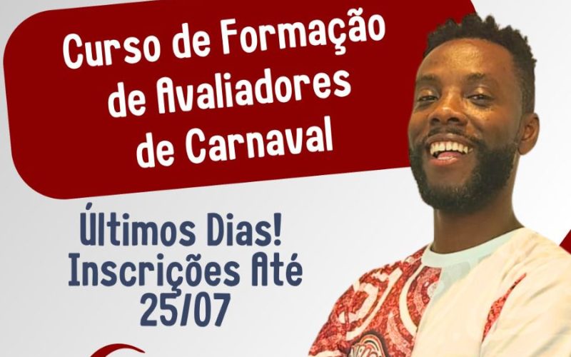 Inscrições Abertas para curso de Avaliadores de Carnaval da EFA/UESP