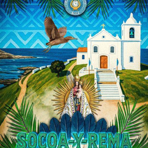 “SOCOA-Y-REMA – ONDE O ALTAR ENCONTRA O MAR” é o enredo 2026 da Em Cima da Hora