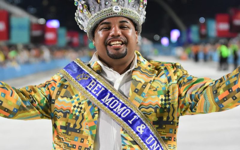 Rei Momo Kaio Mackenzie é o novo coordenador da Ala de Passistas da Unidos do Jacarezinho