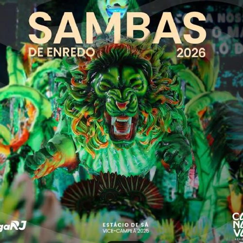 Liga RJ inicia lançamento dos sambas-enredo da Série Ouro 2026 na segunda-feira (10)