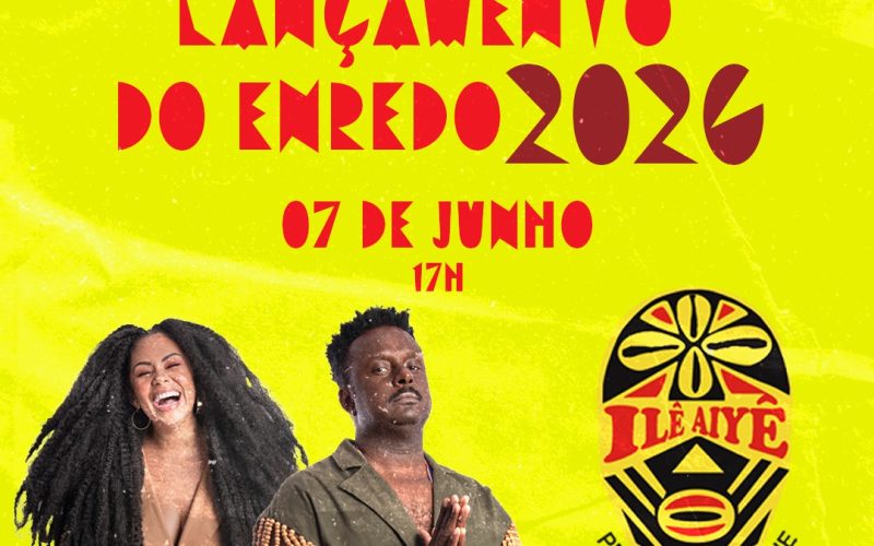 União de Maricá lança enredo para o Carnaval 2026 no próximo sábado (7)