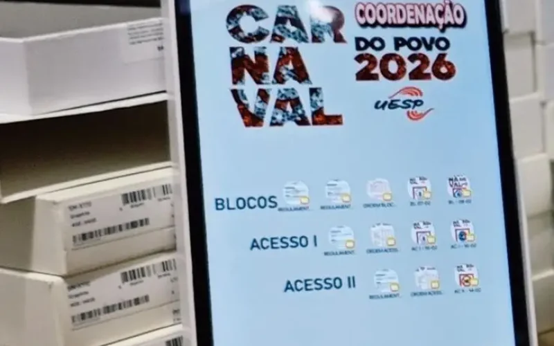 UESP faz história com entrega 100% digital da documentação dos desfiles Paulistano