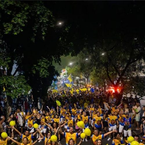 Unidos da Tijuca ensaio de rua