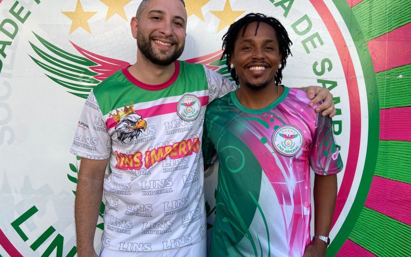 Mateus Pranto e Kitalesi são os enredistas da Lins Imperial para o Carnaval 2026